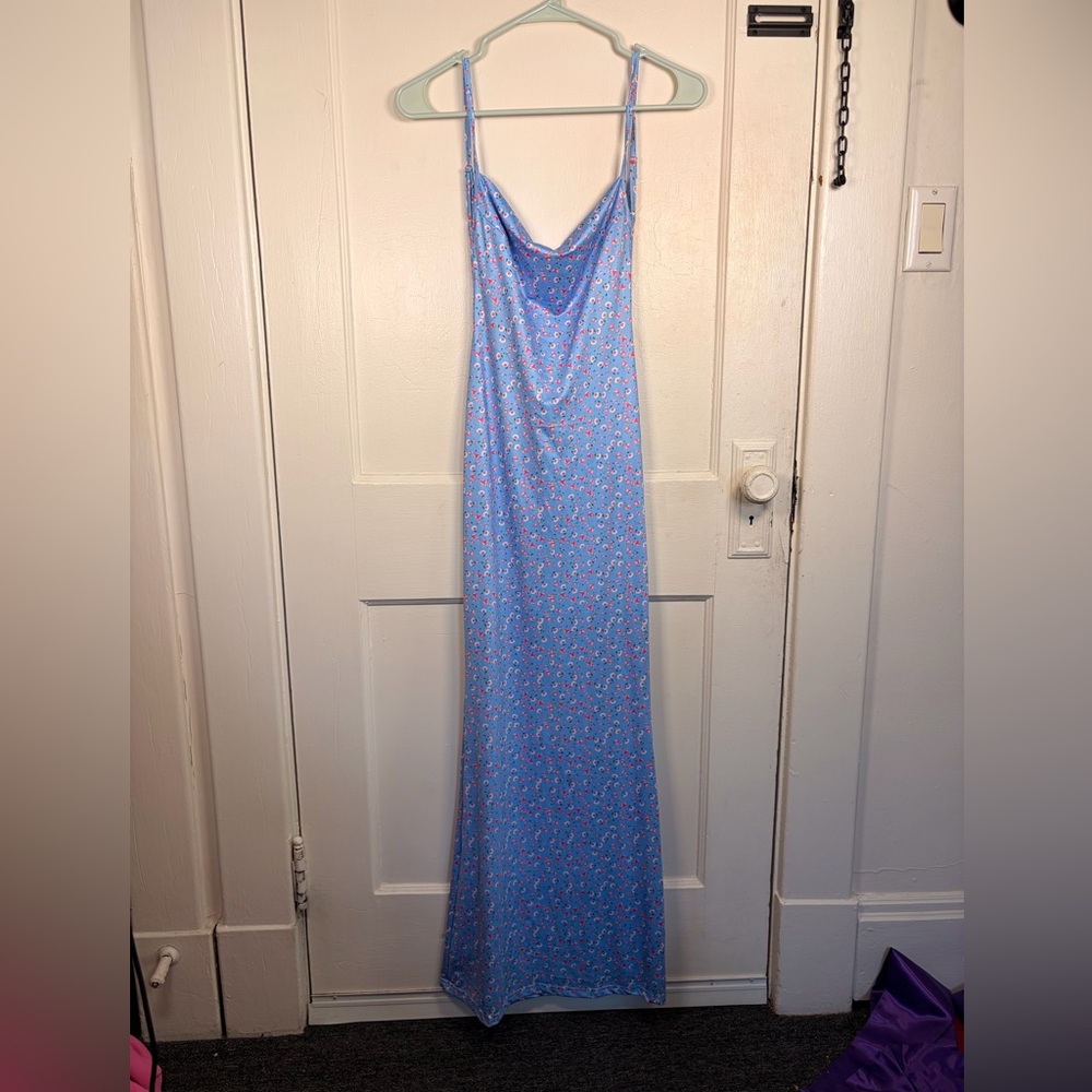 Long Floral Maxi Dress SIZE S
